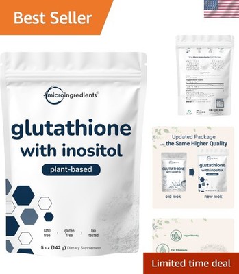 5 Ounce Glutathione Reduced Powder - Natural Antioxidant & Liver Support