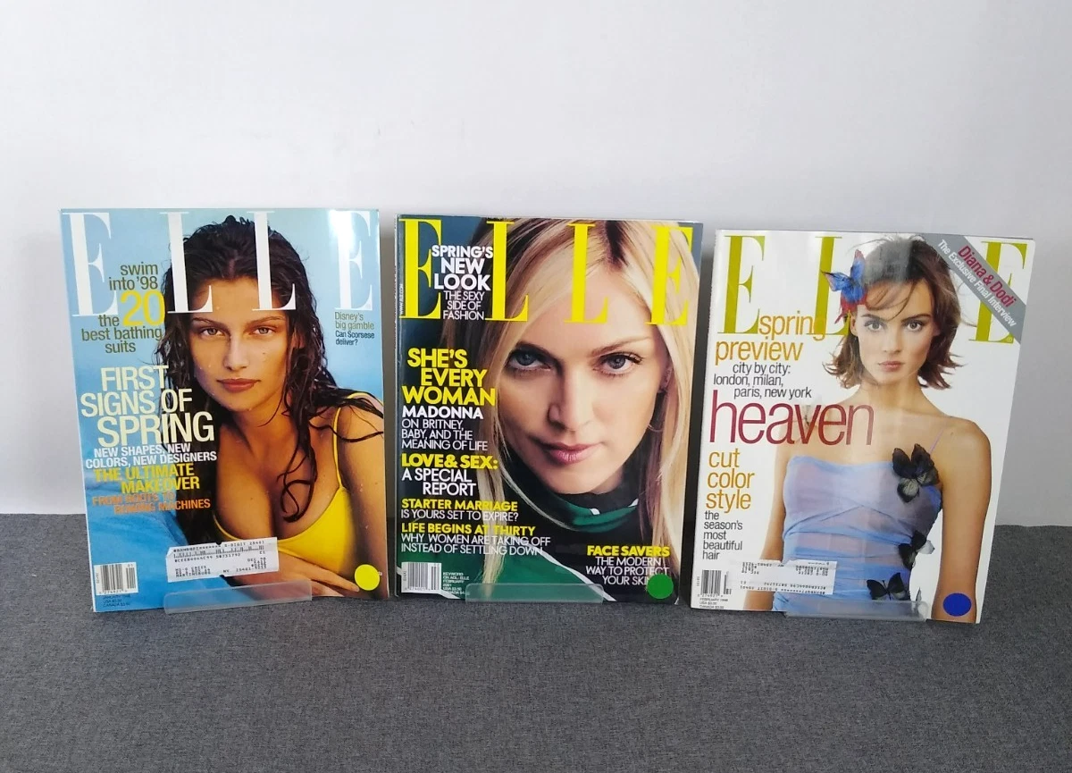 25+ Fashion Elle 1980-1999 Magazines for sale | Updated Oct 2026