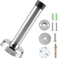 Wand TüRstopper Edelstahl 12Cm Selbstklebend TüRpuffer TüRanschlag