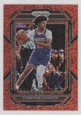 2022-23 Panini Prizm Red Sparkle Prizm Cameron Johnson #126 fs9