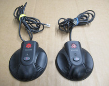 Lot of 2 Polycom SoundStation 2W Extended Microphone 2201-67840-101