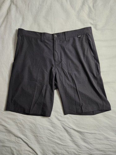 Travis Mathew Sand And Harbor Chino Shorts Mens Size 36 Black Preppy 1MW397 NEW
