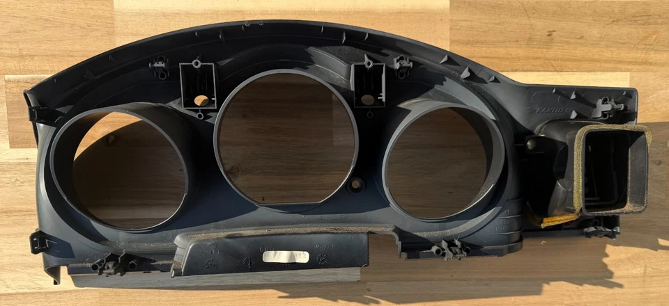 Nissan Xterra Frontier 2002-2004 OEM Speedometer Cluster Dash Bezel Silver Trim - Изображение 4 из 4