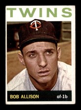 1964 Topps #290 Bob Allison VG X3662614