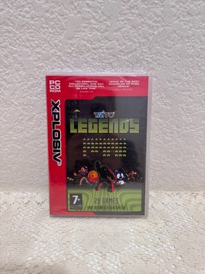 Taito Legends PC CD-ROM 29 Classic Arcade Games Space Invaders Bubble Bobble