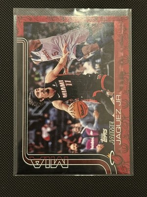 2025-26 Topps Jaime Jaquez Team Color Border Logo Variation, SSP & Case Hit! 