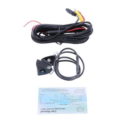 Car Logo Embedded 170° Full HD CVBS CCD Front View Camera Waterproof for Toyota