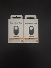 Samsung Galaxy SmartTag2 Bluetooth Tracker Locator Smart Tag Black Pack of 2