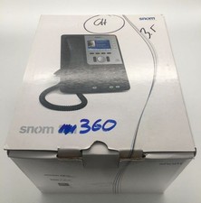 Snom 360 sip ip voip tele phone with heandset