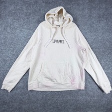 Taylor Swift The Eras Tour Official Pullover Hoodie Womens Cream Raglan Graphic