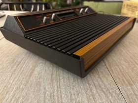 Atari 2600 Video Game Console W/ Modern TV Adapter! TESTED / WORKING!