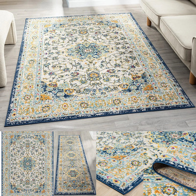 Luxus Antirutsch Große Traditionelle Teppiche Schlafzimmer Wohnzimmer Teppich Flur Läufer