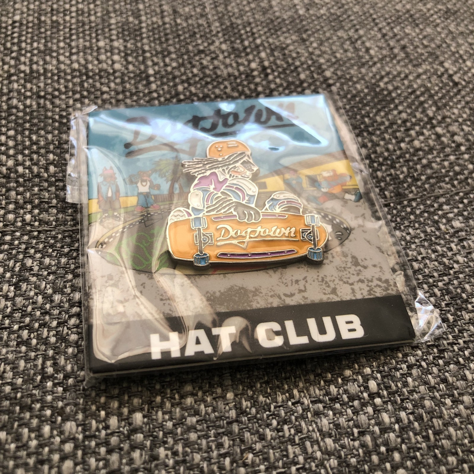 Hat Club Exclusive Dogtown Baseball Cap Hat Pin - New Sealed