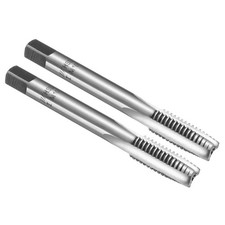 2pcs Hand Taper Tap M10 x 1.5 H2 Thread Taper Style Screw Tapping Threading Tool