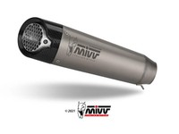 Mivv X-M5 EndschalldäMpfer Titan Argento FüR Ducati Monster 937 2021-24