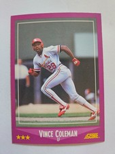 1988 SCORE VINCE COLEMAN #68 NM
