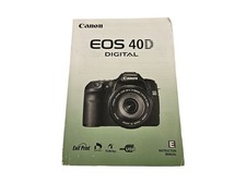 Canon EOS 40D Digital Camera Instruction Manual ONLY