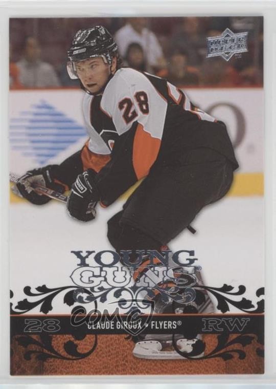 2008-09 Upper Deck Young Guns Claude Giroux #235 Rookie RC 1su6