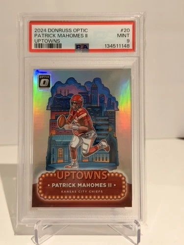 2024 Panini Donruss Optic - Uptowns Patrick Mahomes II #20 PSA 9