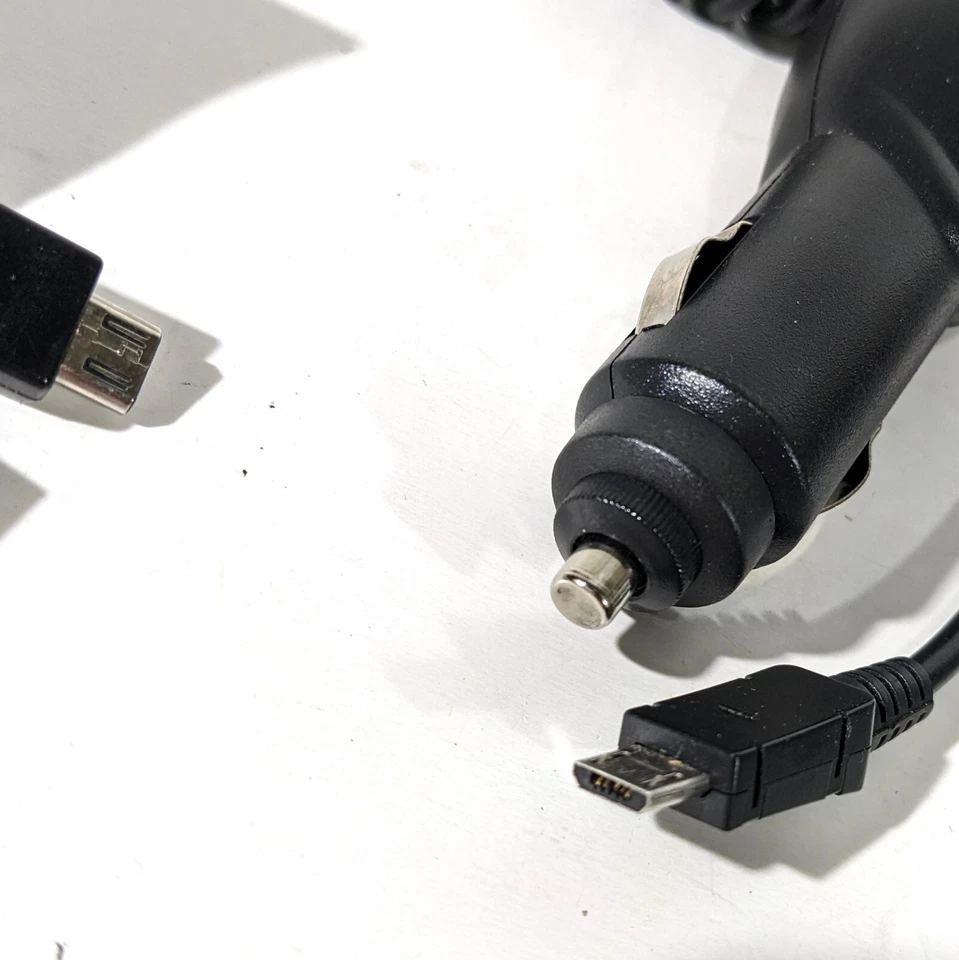 Mini USB Cargador Coche Teléfono Móvil y USB a Mini Combo Foto 3 de 4