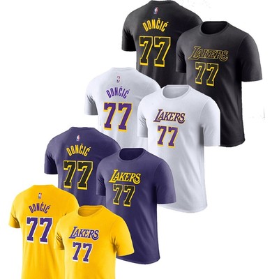 HOT SALE Welcome Luka Dončić #77 To Los Angeles Lakers Name And Number Gift
