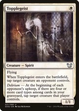 MTG Topplegeist [Duel Decks: Blessed vs. Cursed, Lightly Played]