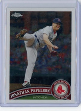 2011 Topps Chrome #49 Jonathan Papelbon - Boston Red Sox - MINT