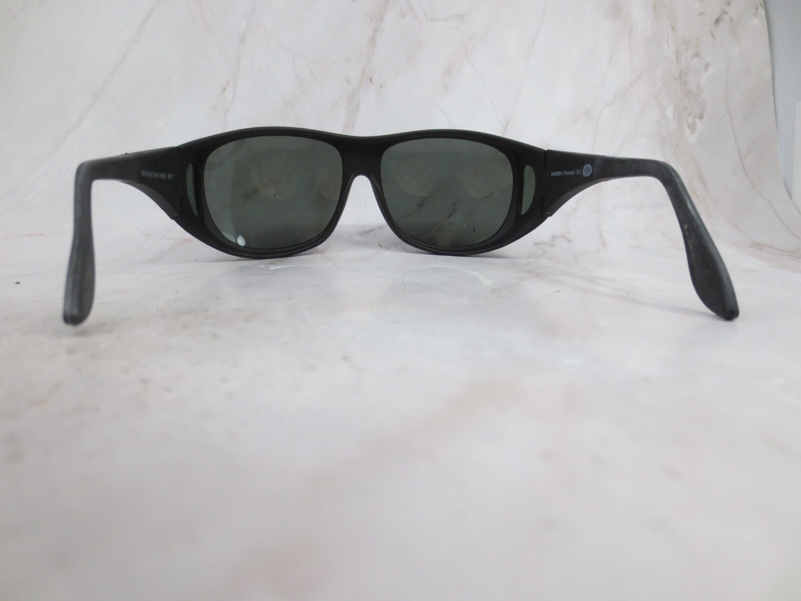 Ironman Foster Grant Sunglasses Frame SR0423 FO-001 Men's Black Plastic Full Rim image 4