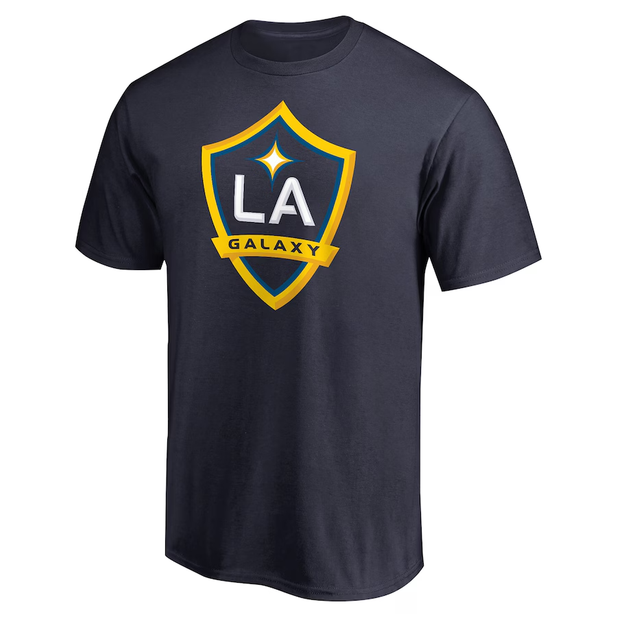 Los Angeles Galaxy MLS adidas Primary Logo Navy T-Shirt Youth XL