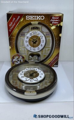 NIB SEIKO MELODIES IN MOTION 2024 LE CLOCK QXM607BRH | eBay