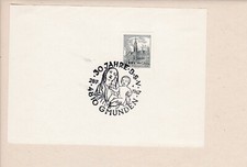 Papierstück Gmunden 30 Jahre B.S.V.  ..... b3