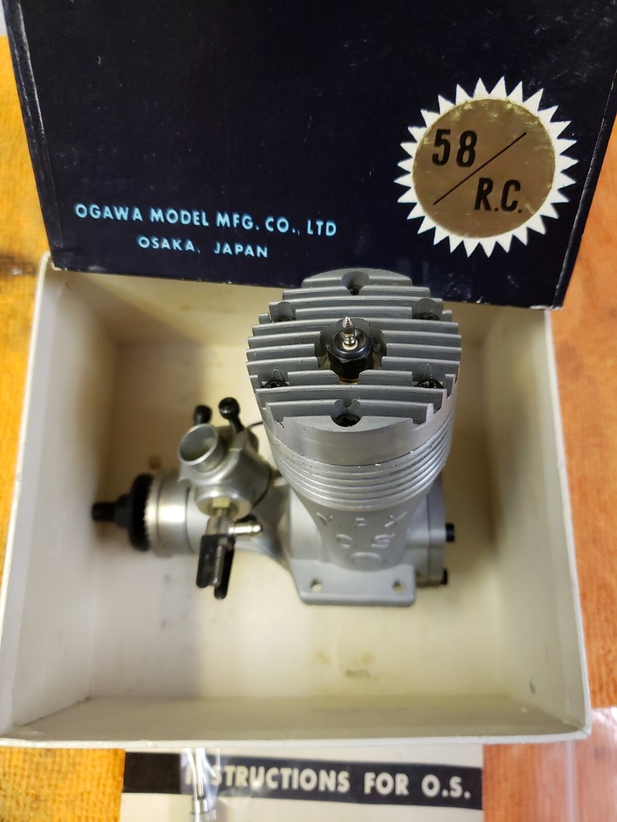 OS Engine - beautiful vintage OS max 58 Glow motor - New! | eBay