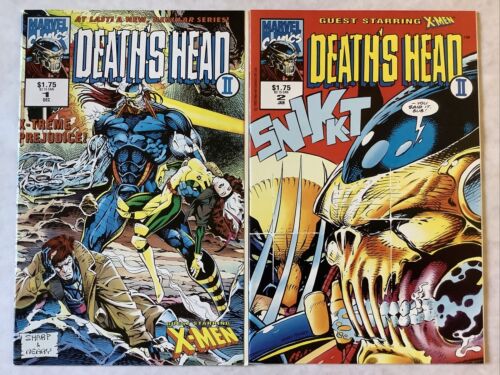 Death's Head 1 & 2 (Marvel UK 1992) Liam Sharp comme neuf - - Photo 1 sur 5
