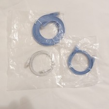 3-pack Cat6 Ethernet network Flat RJ45 cables