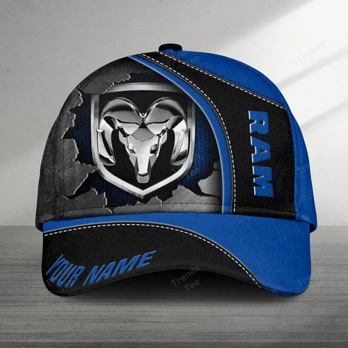 Ram Truck Classic Baseball Cap - robustes, stylisches Design, schlichte Baumwollmütze - Bild 1 von 2