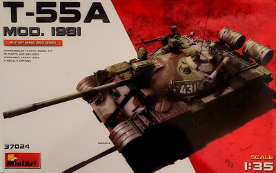 Mini Art 37020 1/35 Mô Hình Xe Tăng T-55A Mod.1981 Interior Kit