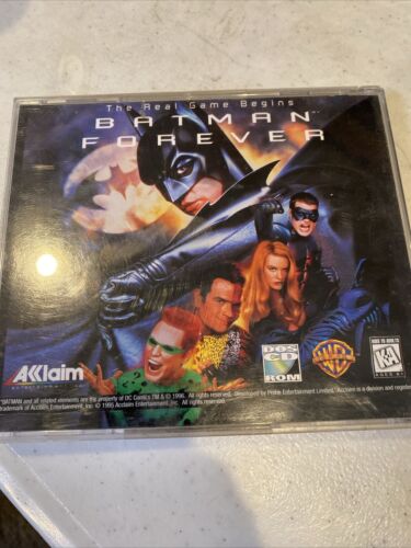 The Real Game Begins Batman Forever - Dos PC Game - Picture 2 of 2