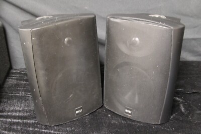KEF Ventura 6 Outdoor All-Weather Loudspeakers - Black - Great Condition