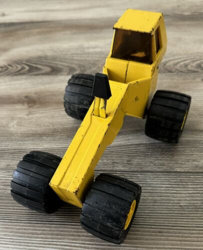RARE & VINTAGE!! 1960’s ORIGINAL BUDDY L Yellow Grader Scrapper - MADE IN USA!! - Picture 2 of 21