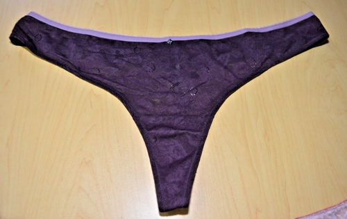 2 Neu mit Etikett Adore Me hellrosa rose mauve braun Tanga Spitze Höschen 3X 3XL Set - Bild 9 von 11