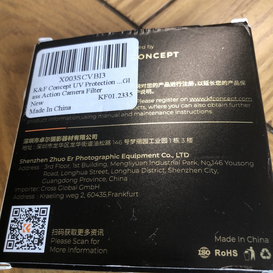 Nano-X Series Filter For GoPro Hero 9/10/11 UV By K&F Concept - Image 3 of 4