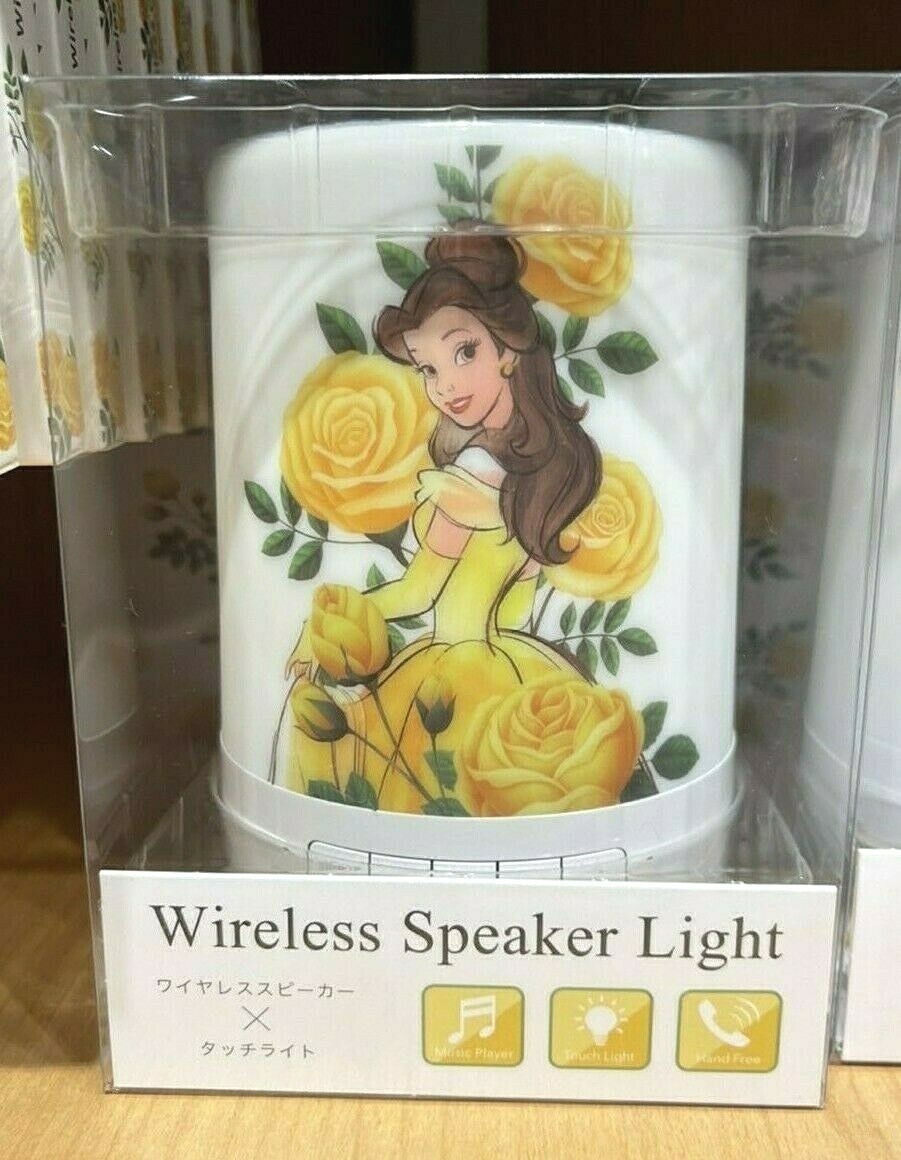Disney Japan Beauty and the Beast Bluetooth Speaker LED Light