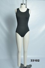 Plus Size Nylon Tank Leotard, Kelly Green 4X