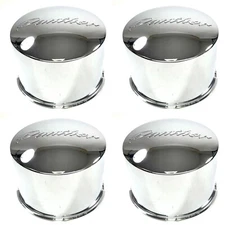 Panther Wheels Chrome Wheel Rim Center Cap # PCW-15 / EMR129 (4 CAP) 5.38" BORE