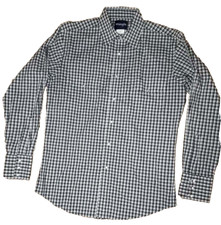 Wrangler Western Shirt Pearl Snap Mens M Plaid Cowboy Rodeo Medium EUC