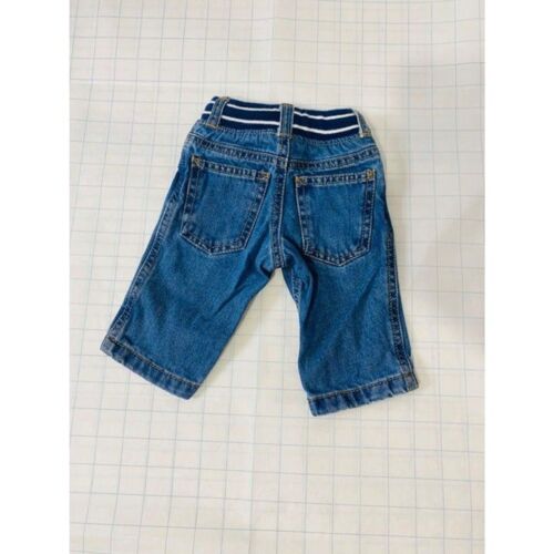 Jungen Größe 3 Monate Jeans Carter’s blau Denim Gummibund Taschen - Bild 5 von 9