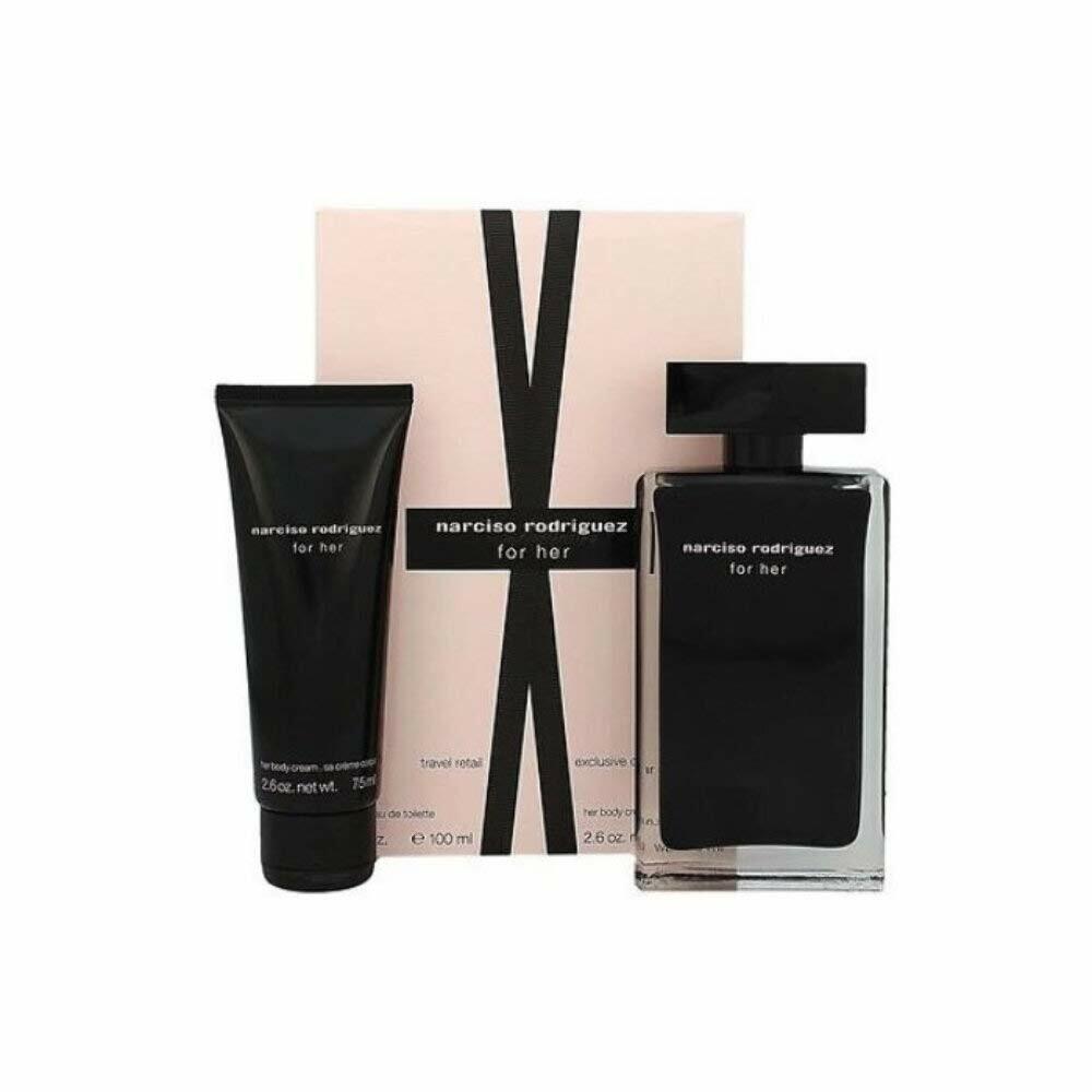 Narciso Rodriguez For Her Gift Set 3.4oz (100ml) EDT + 2.5oz