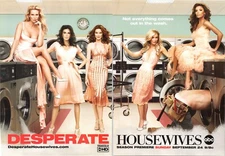 2006 • DESPERATE HOUSEWIVES  2 Page print ad • 2000s Y2K FASHION ADV-86