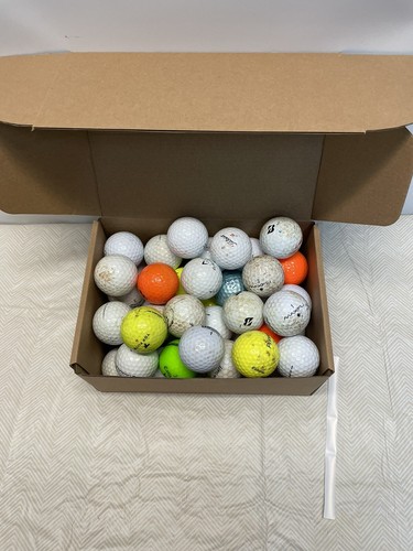 Lot of 47 Used Golf Balls Callaway Titleist Prov1 Vice Top Flite