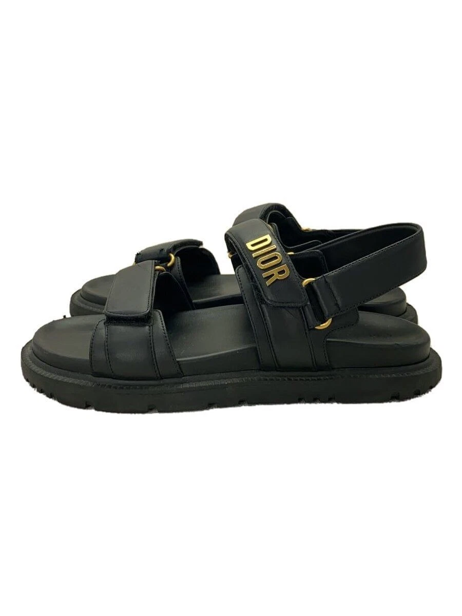 Sandales Christian Dior DIORACT SANDAL 41 noir occasion